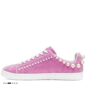 Brand New, Never Worn Stuart Weitzman Goldie Sneaker in Cotton Candy